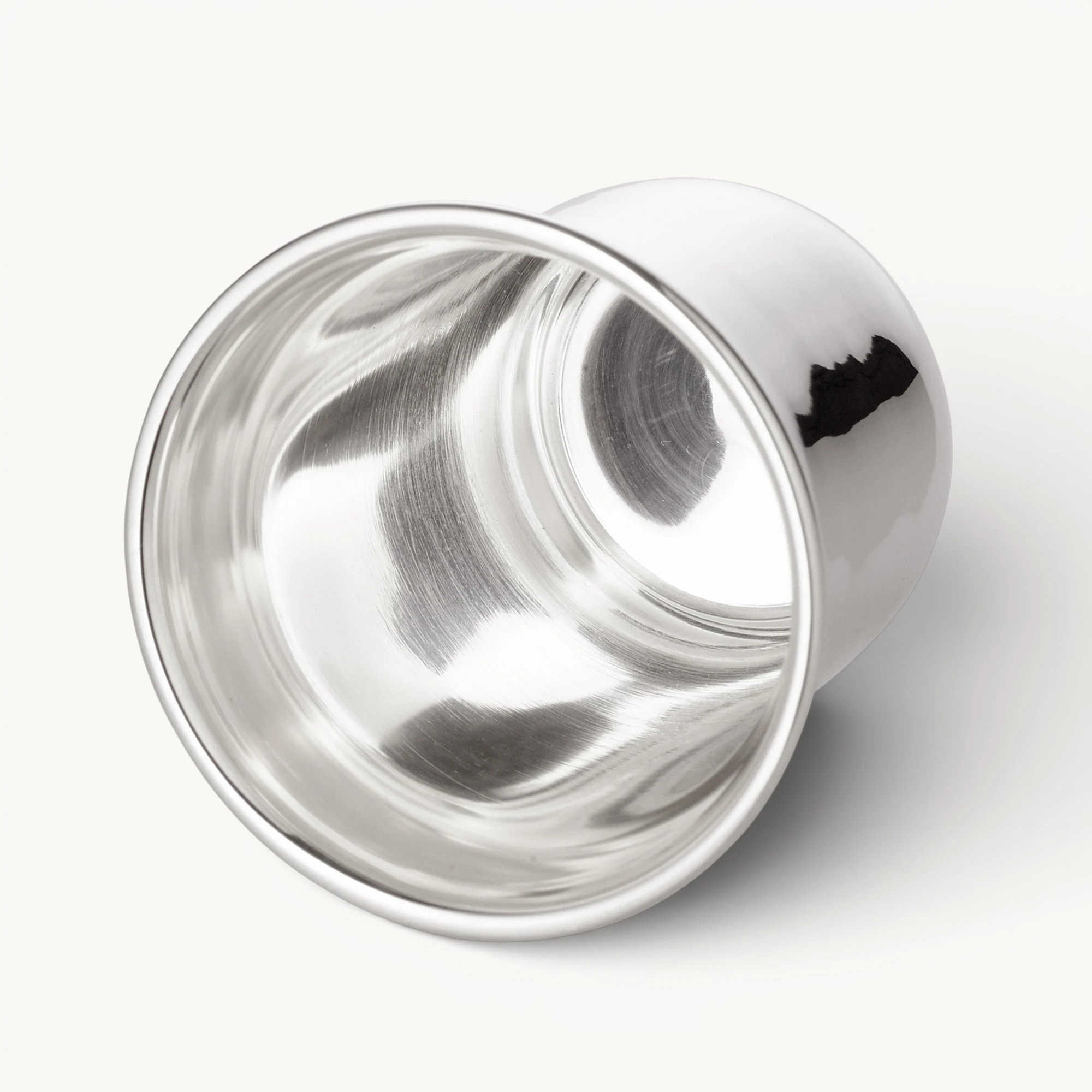 Schnapsbecher Cuno (Höhe 5 cm, Füllmenge 4 cl), schwerversilbert