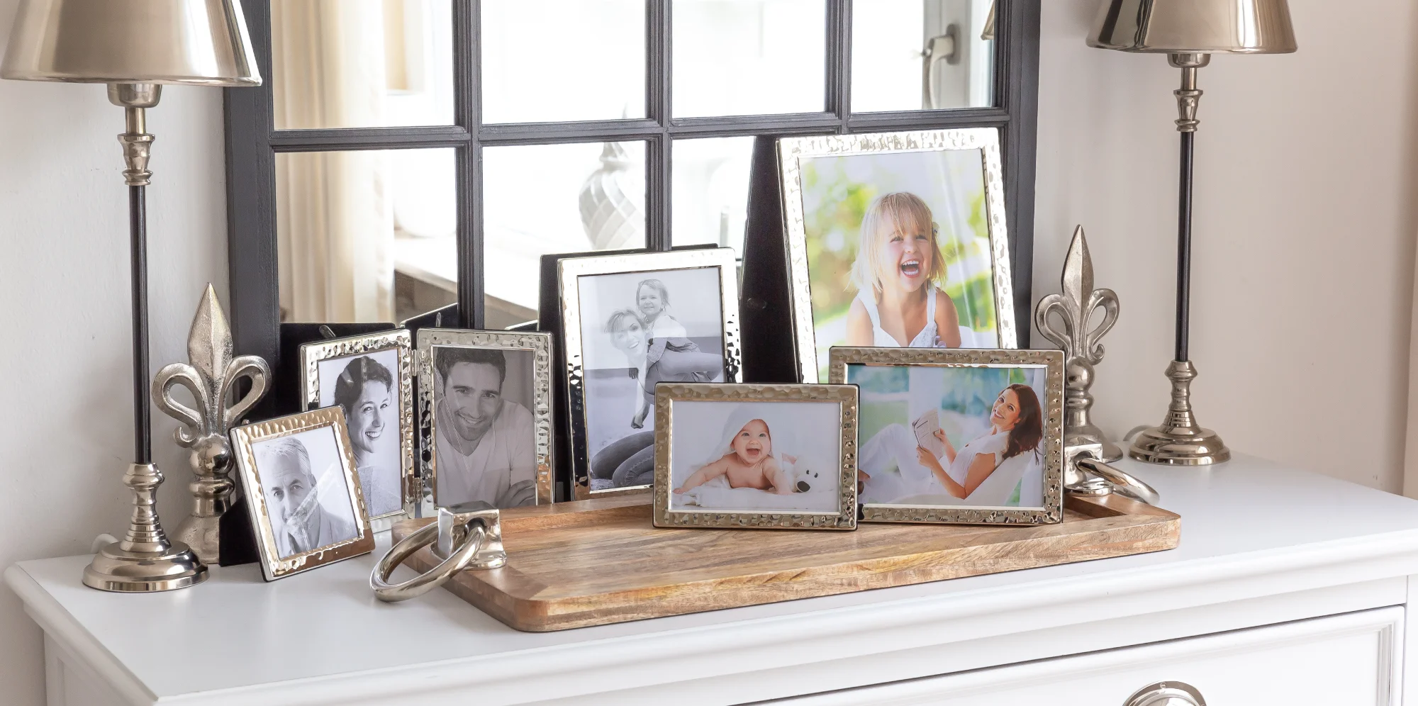 Silberne Bilderrahmen von EDZARD – zeitlose Eleganz