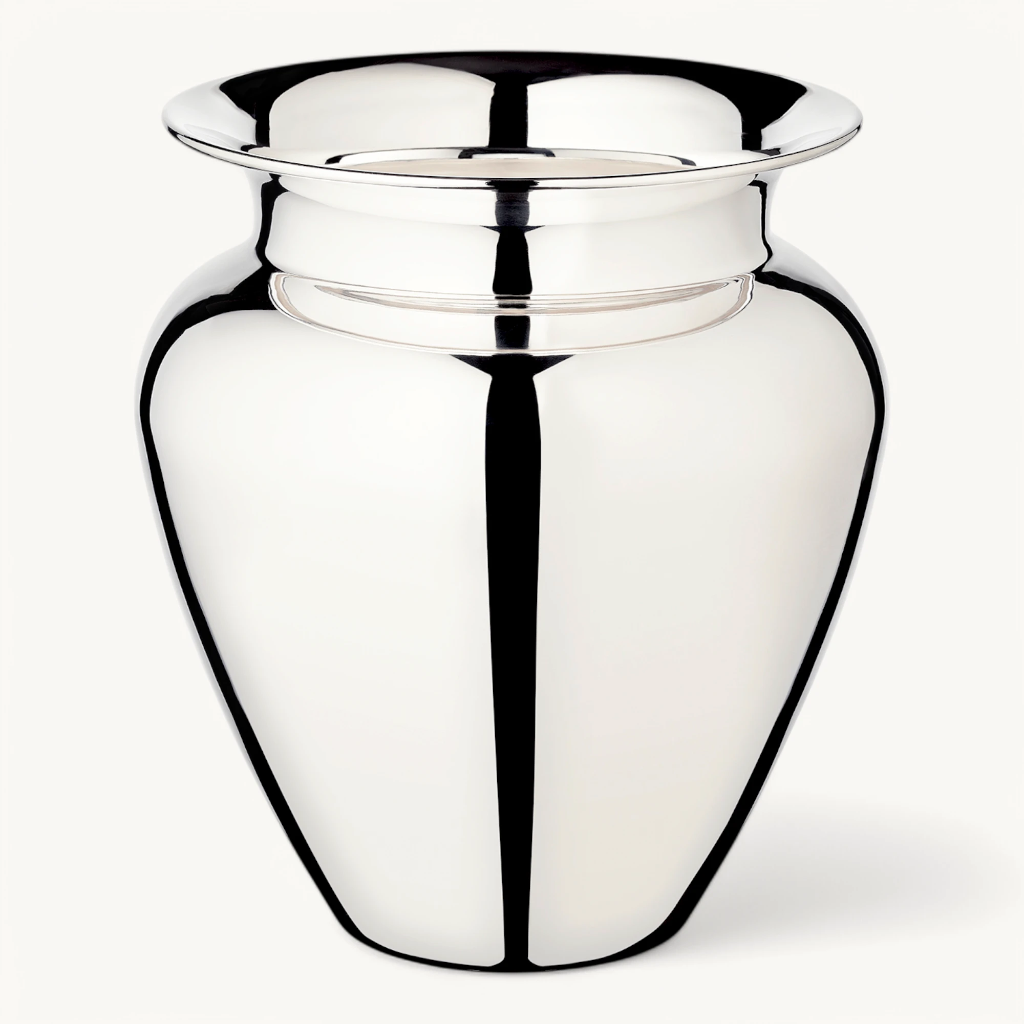 Vase Antonia  (Höhe 26 cm, Ø 21 cm), schwerversilbert