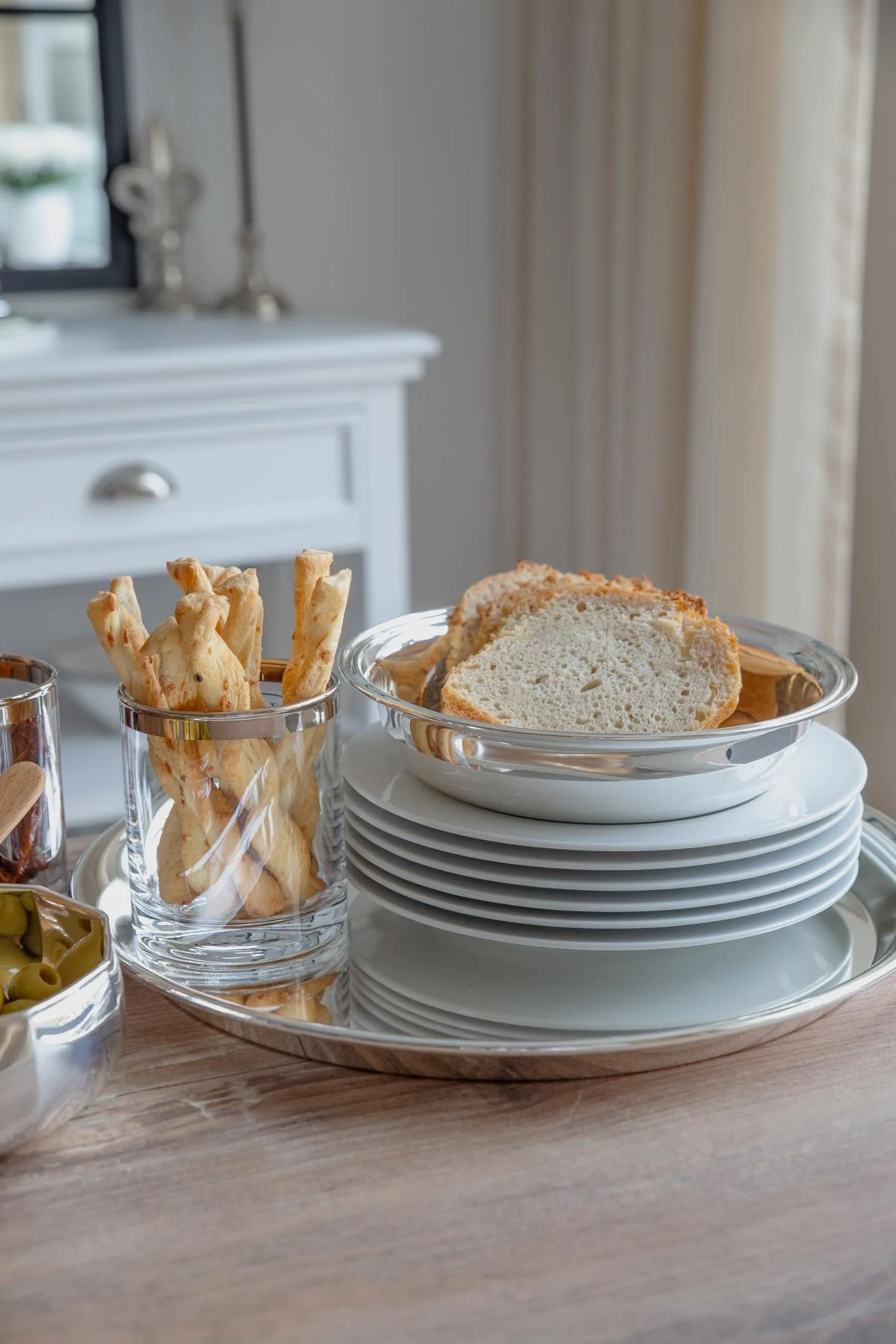 Schale Olympia (21 cm x 28 cm), oval, silberfarben, schwerversilbert Schale Olympia (21 cm x 28 cm), oval, silberfarben, schwerversilbert