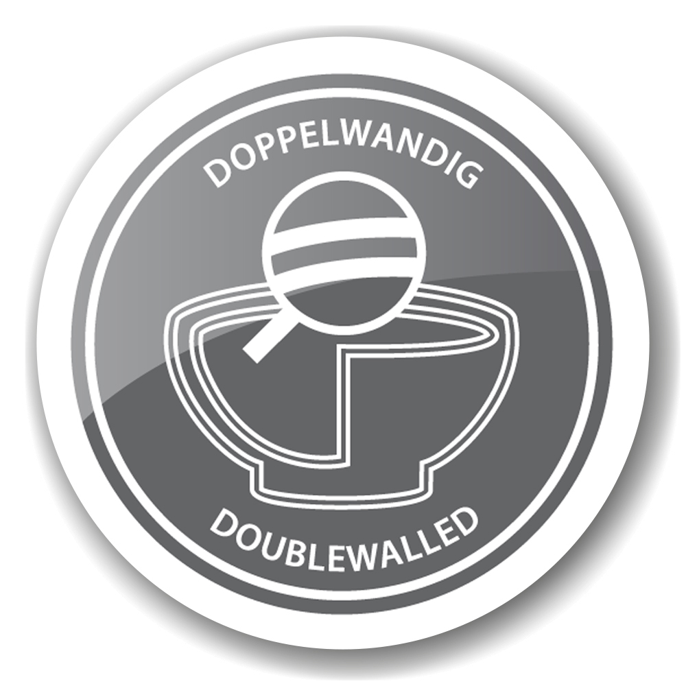 SALE 2. Wahl Sektkühler Capri mit Ständer, Edelstahl hochglanzpoliert goldfarben, außen gemustert