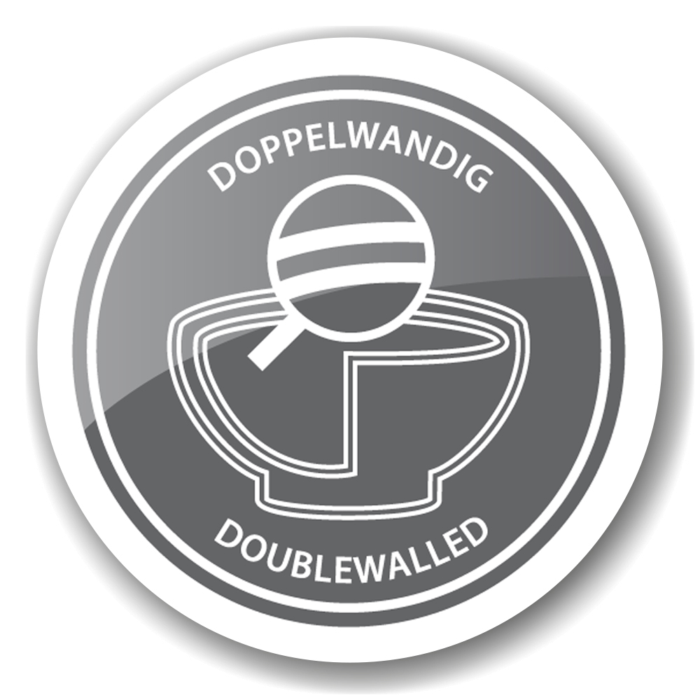 2. Wahl Sektkühler Flaschenkühler Capri, Edelstahl hochglanzpoliert, außen gemustert, ø 43 c