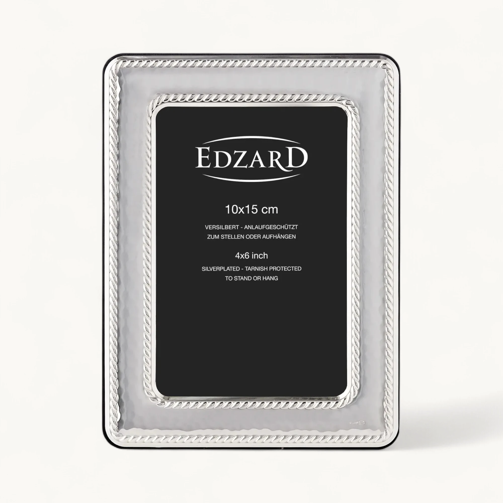 Bilderrahmen Tours (10x15 cm), Echtsilber, anlaufgeschützt, 2 Aufhänger Bilderrahmen Tours (10x15 cm), Echtsilber, anlaufgeschützt, 2 Aufhänger