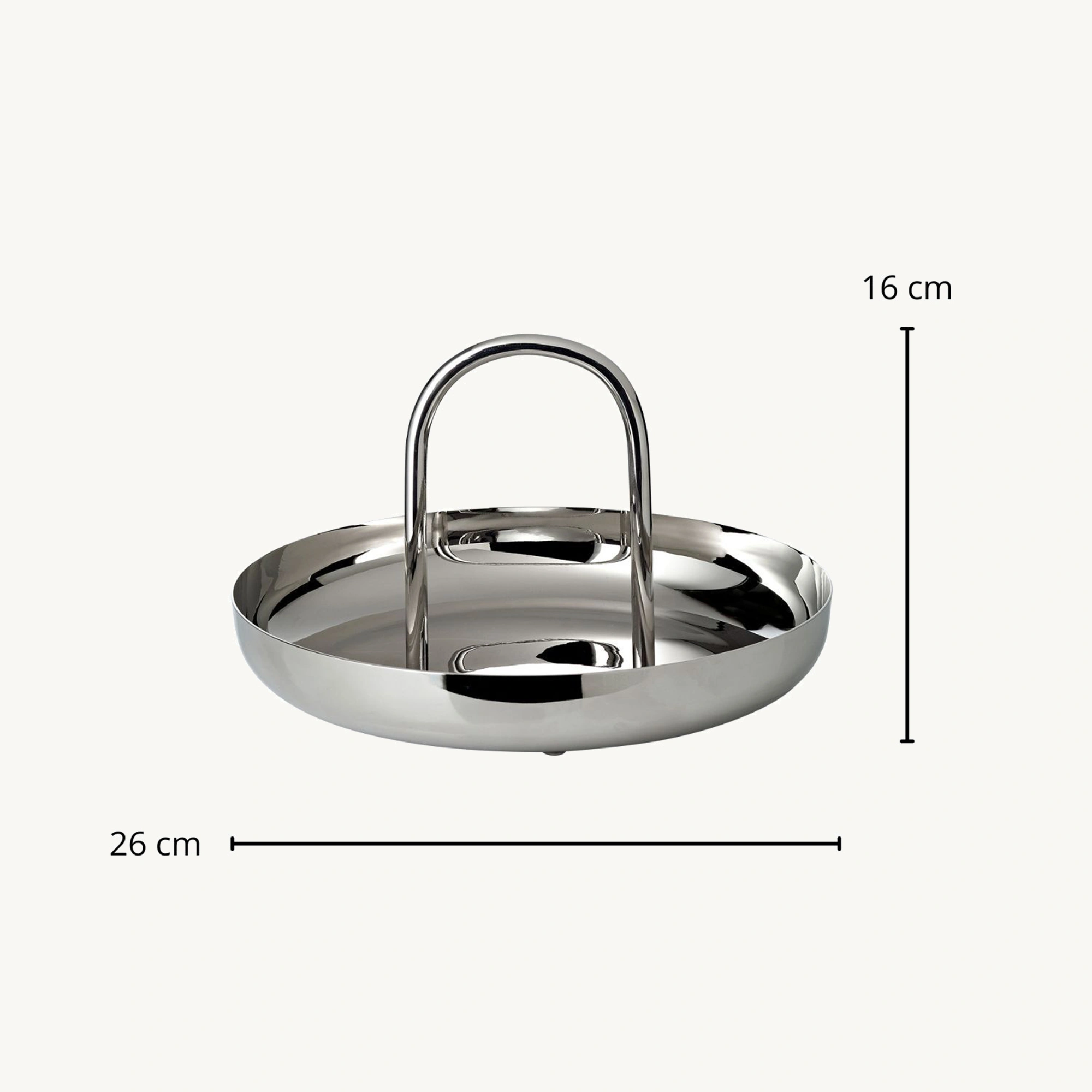 Schale Apus (Ø 26 cm), Edelstahl hochglanzpoliert