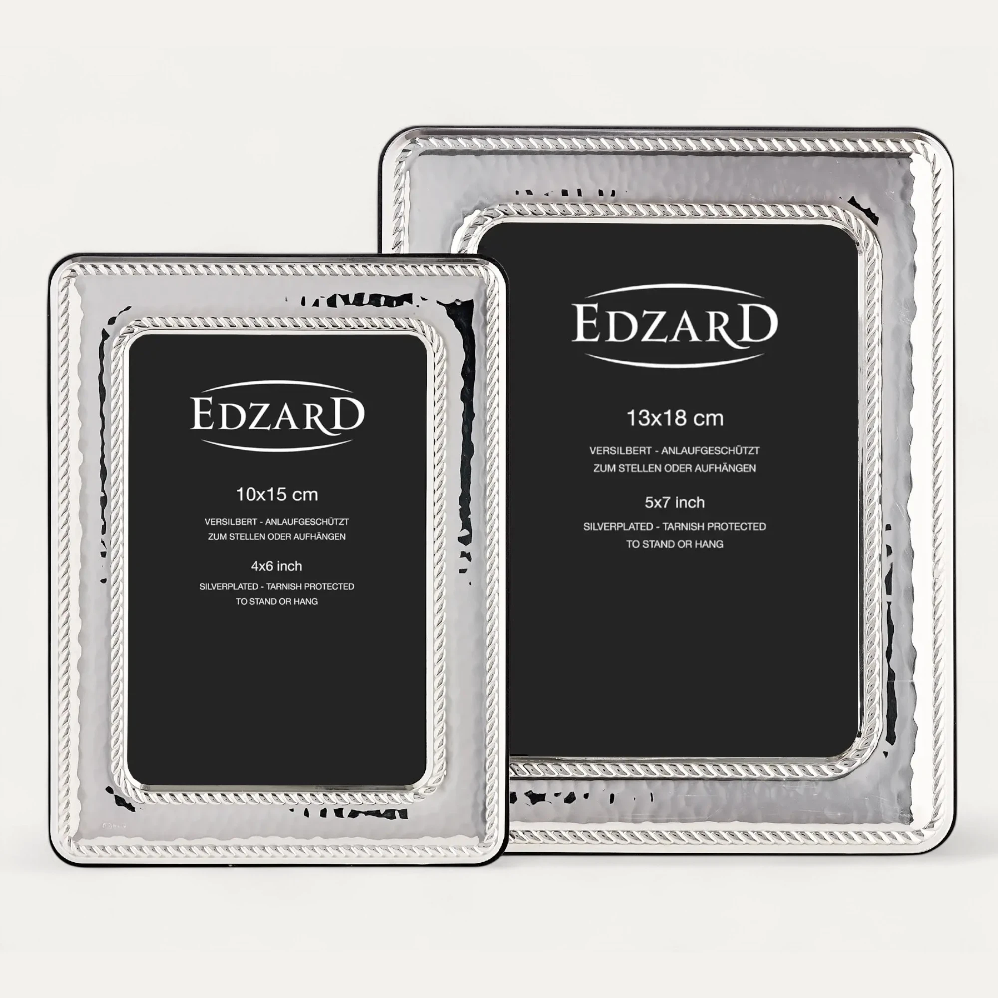 Bilderrahmen Tours (10x15 cm), Echtsilber, anlaufgeschützt, 2 Aufhänger Bilderrahmen Tours (10x15 cm), Echtsilber, anlaufgeschützt, 2 Aufhänger