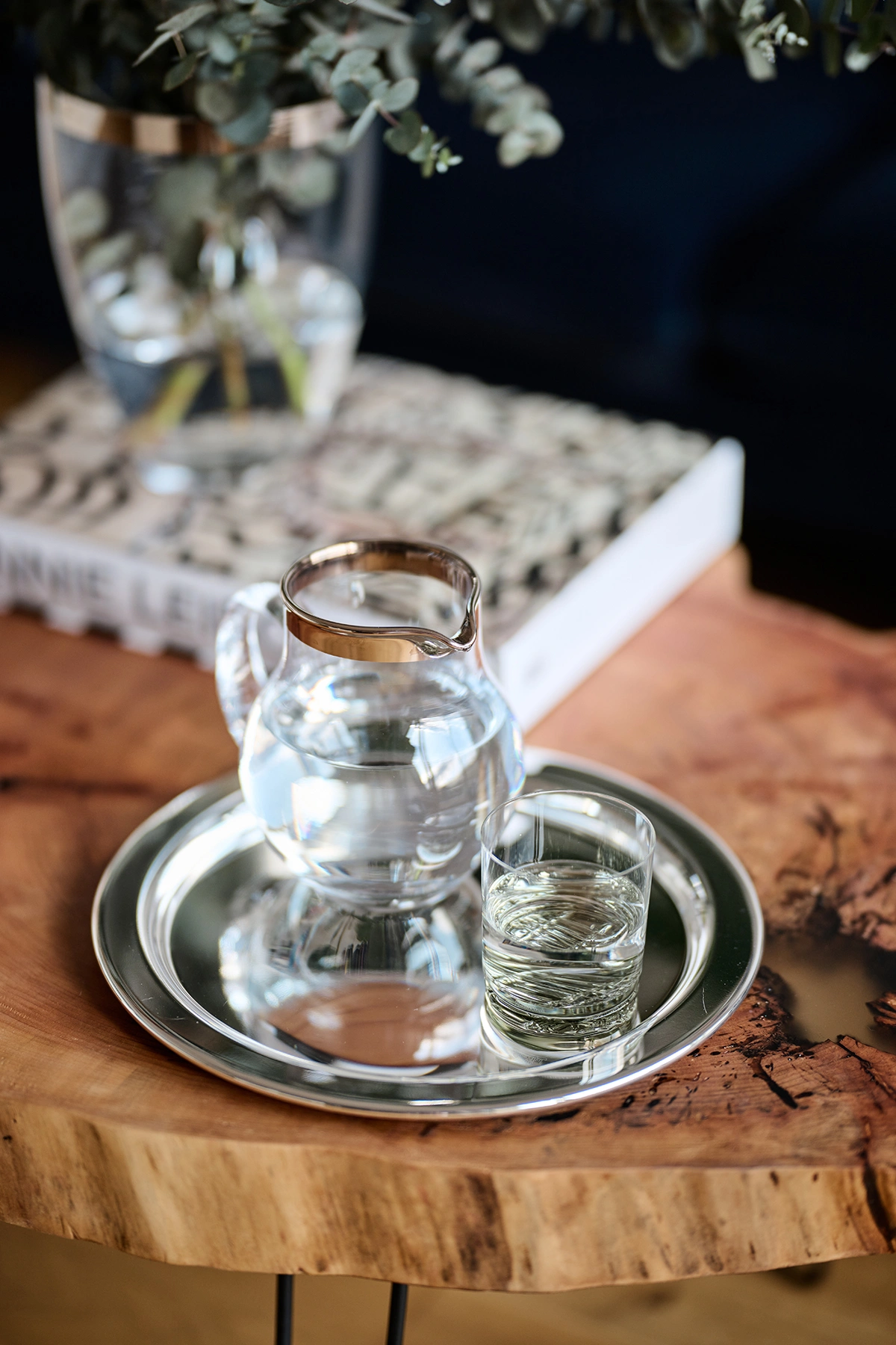 Tablett Porto (Ø 32 cm), rund, edel versilbert, anlaufgeschützt Tablett Porto (Ø 32 cm), rund, edel versilbert, anlaufgeschützt