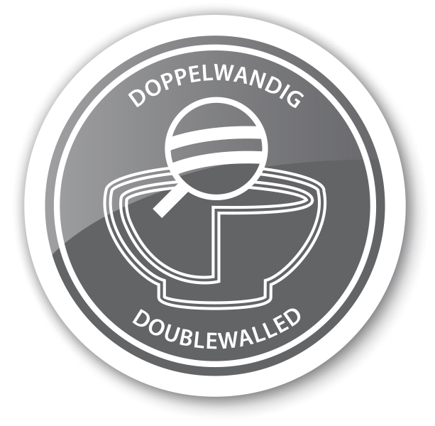 2. Wahl Champagnerkühler Michigan mit Griffen, Edelstahl hochglanzpoliert, doppelwandig, ø 5