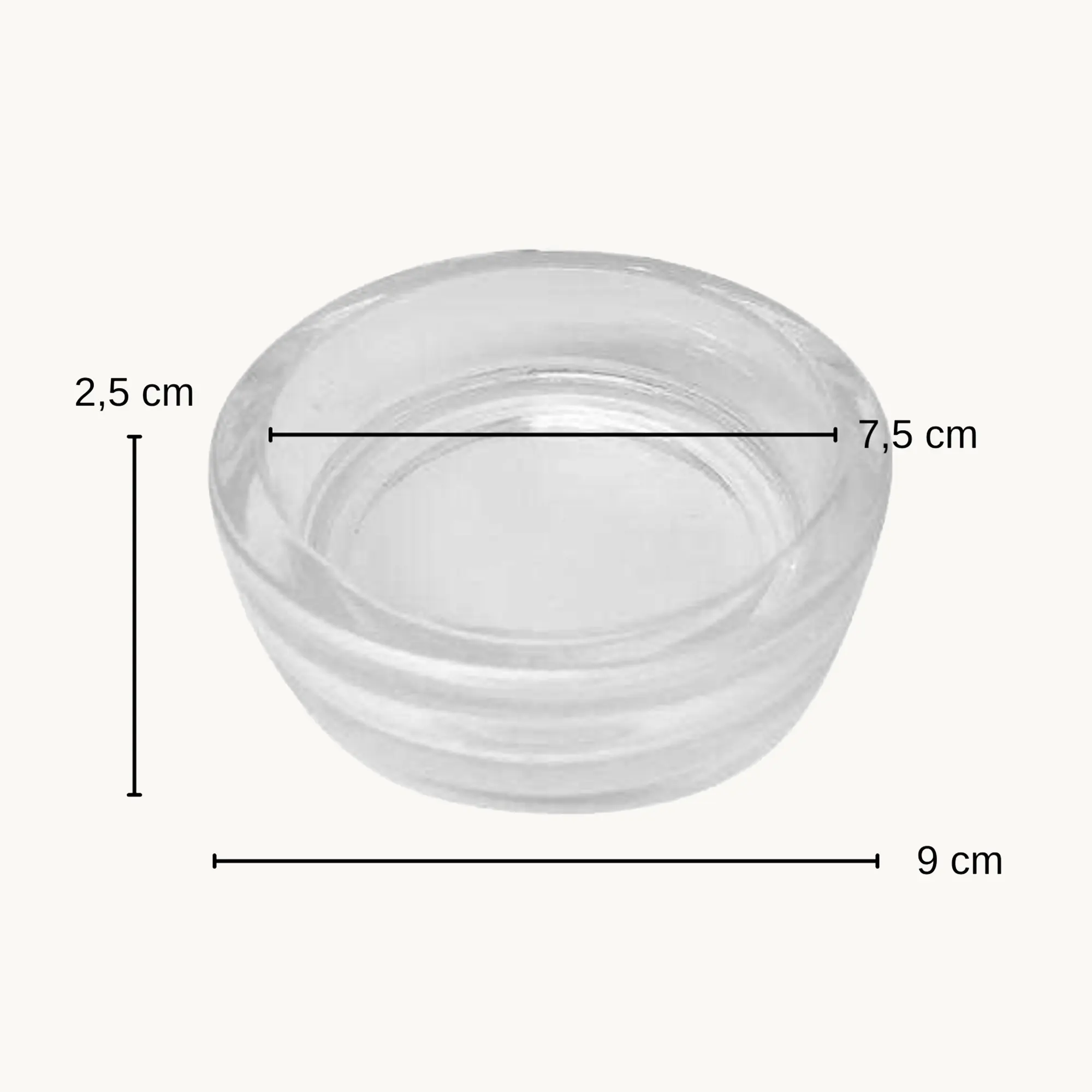Ersatzglas zu den Butterglocken 2403, 2404, 3885, 4923