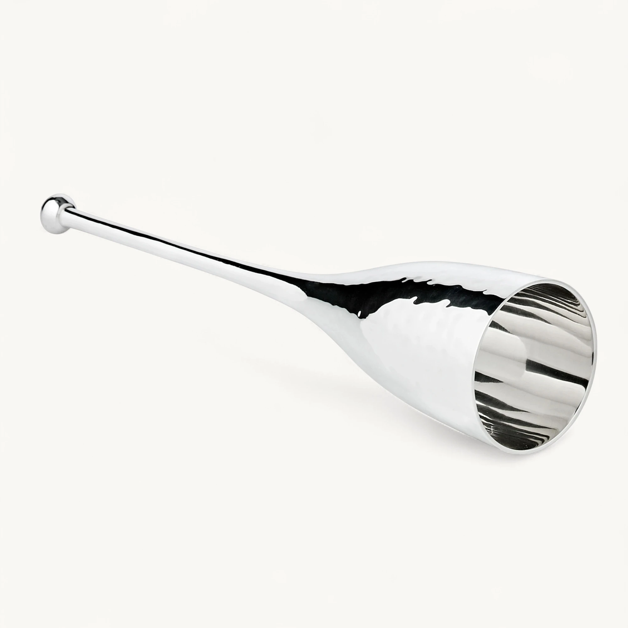 2. Wahl 4er-Set Sektkelch Didi (Höhe 23 cm, Füllmenge 200 ml), gehämmert, edel versilbert