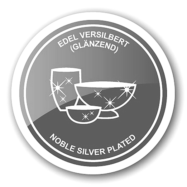 2. Wahl Salz- und Pfefferstreuer Apfel & Birne, edel versilbert, Höhe 6 cm