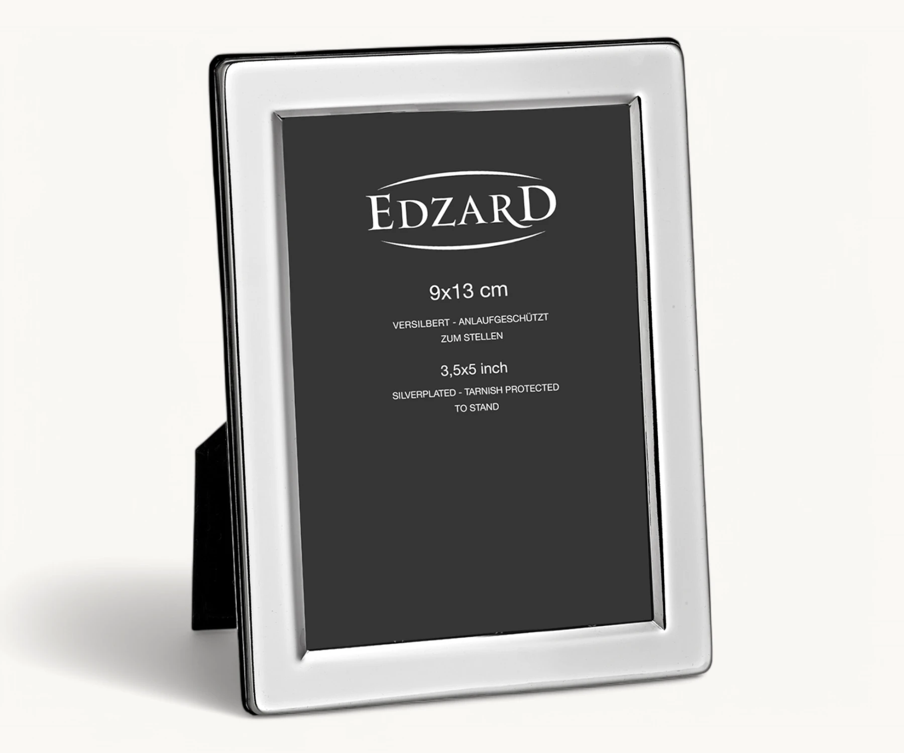 Bilderrahmen Salerno (9x13 cm), edel versilbert, anlaufgeschützt