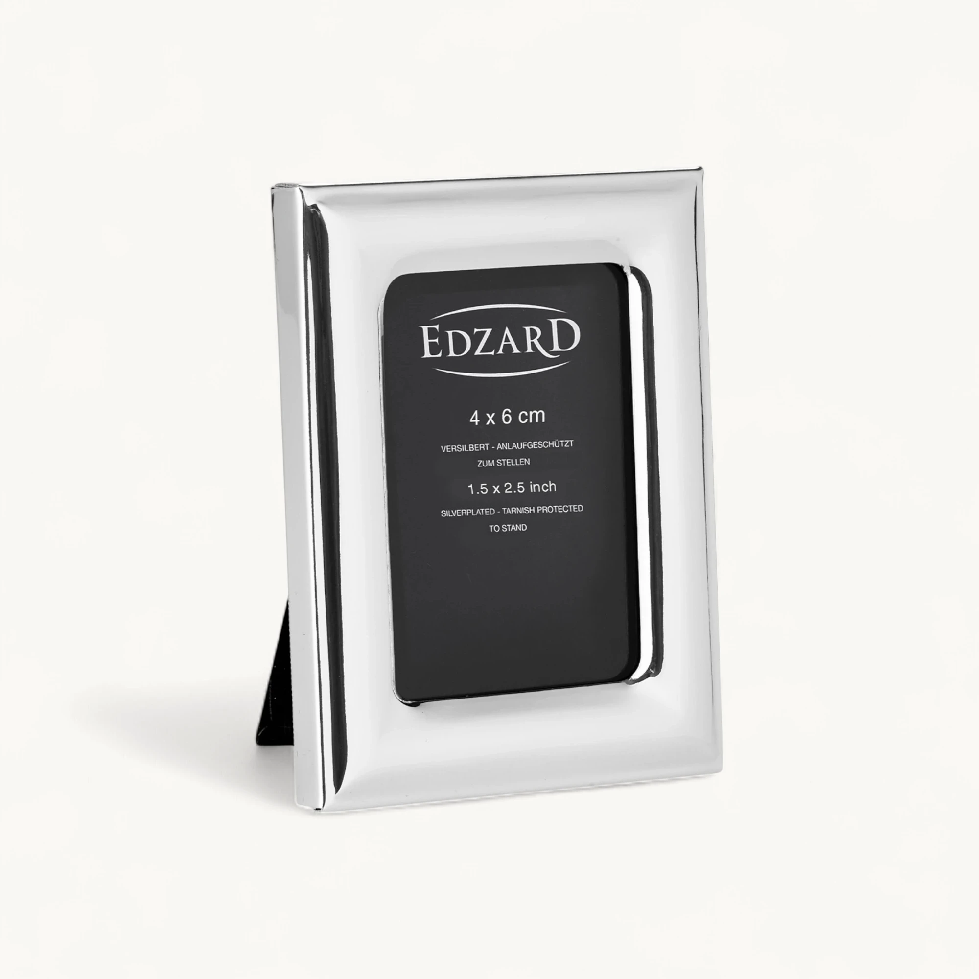 2er-Set Bilderrahmen Adria (4x6 cm), edel versilbert, anlaufgeschützt 2er-Set Bilderrahmen Adria (4x6 cm), edel versilbert, anlaufgeschützt