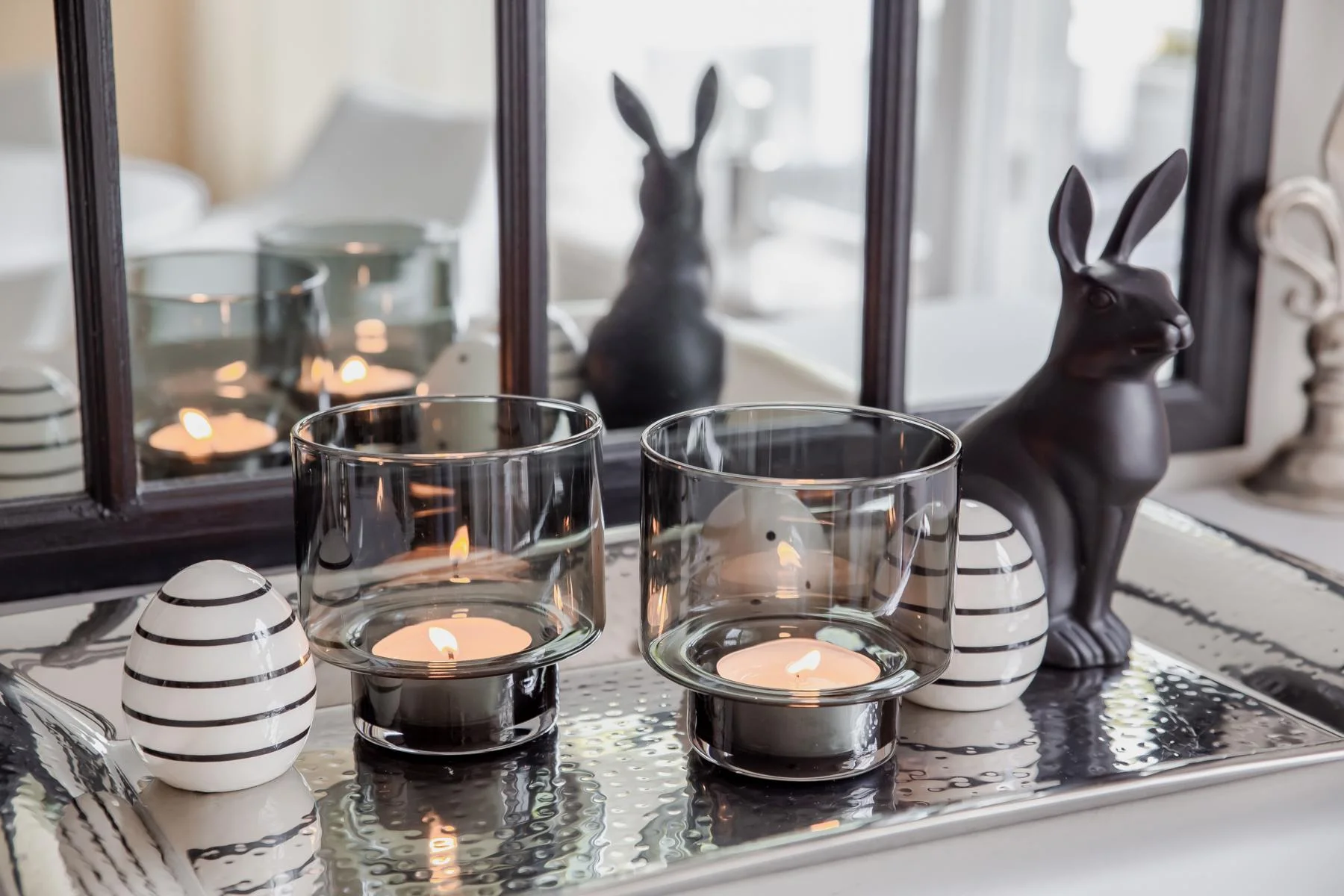 2er Set Windlicht Marla (ø 11 cm) dunkles mundgeblasenes Glas, Kerzenglas für Maxiteelichter 2er Set Windlicht Marla (ø 11 cm) dunkles mundgeblasenes Glas, Kerzenglas für Maxiteelichter