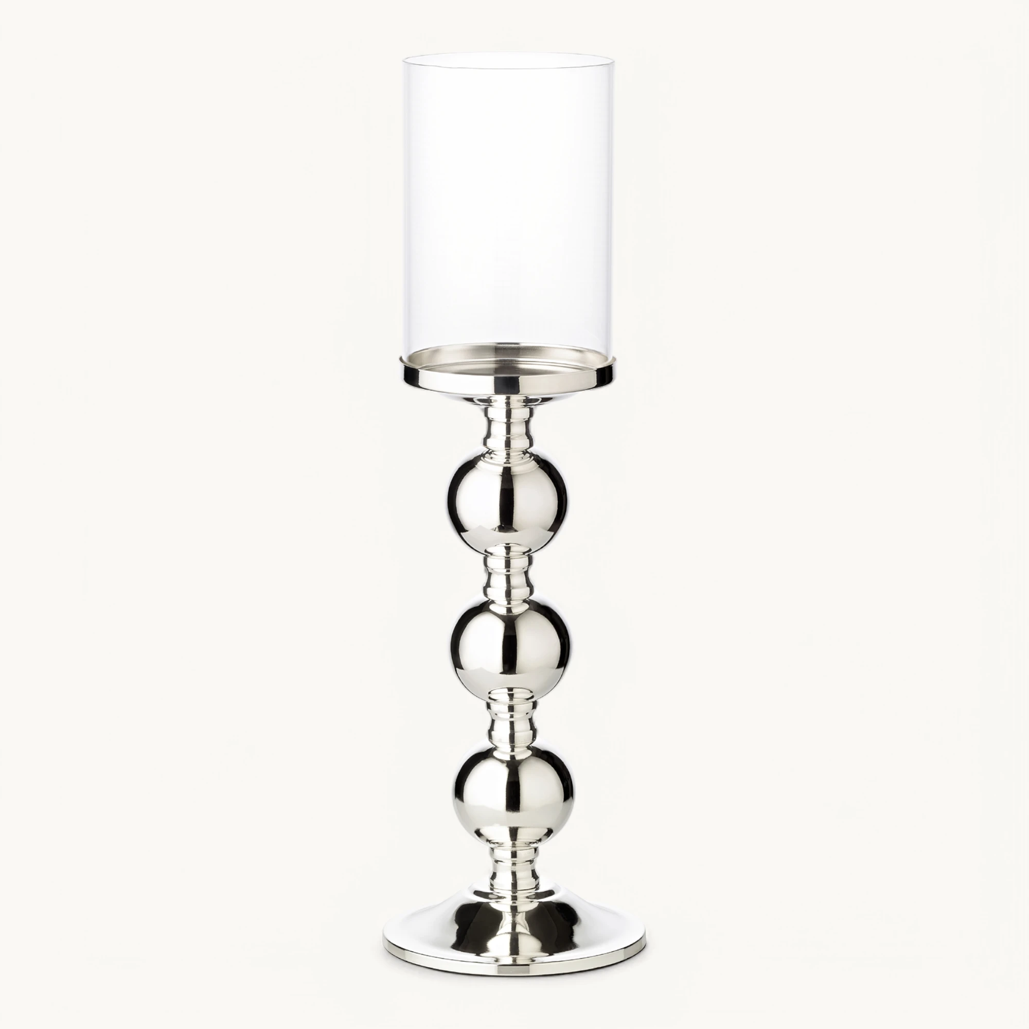 Kerzenleuchter Bamboo (Höhe 43 cm), edel versilbert Kerzenleuchter Bamboo (Höhe 43 cm), edel versilbert