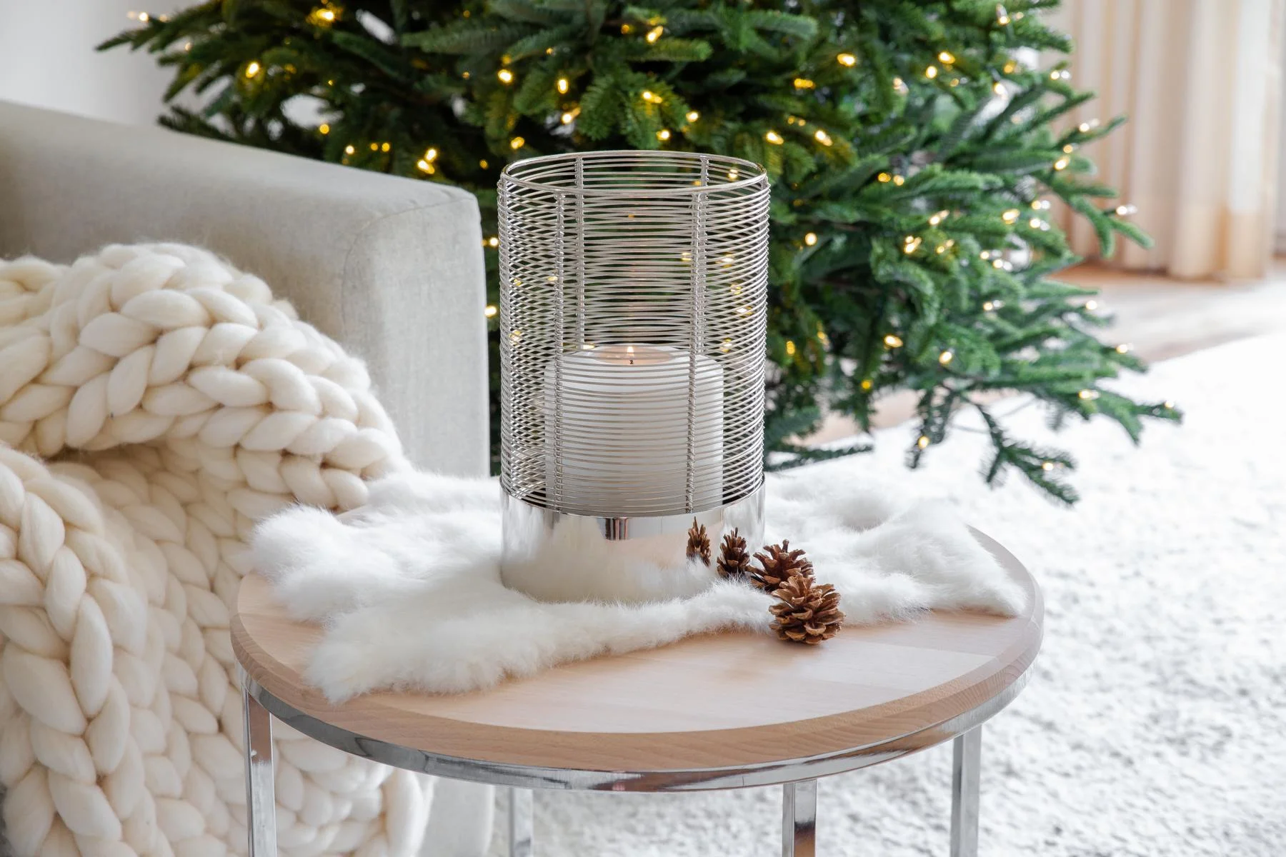 SALE Dauerkerze Cornelius Pine (Höhe 15 cm, ø 12 cm), weiß, Teelichthalter hitzebeständig 90° SALE Dauerkerze Cornelius Pine (Höhe 15 cm, ø 12 cm), weiß, Teelichthalter hitzebeständig 90°