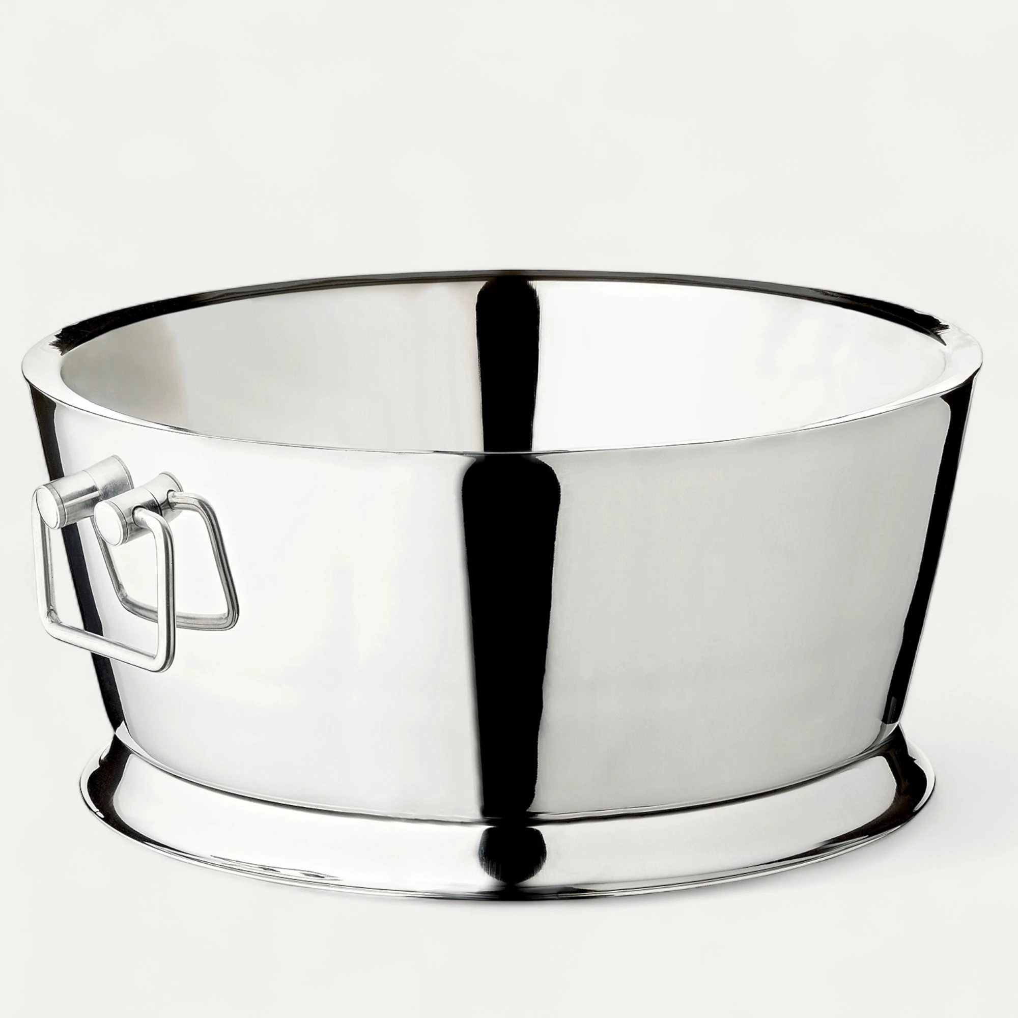 Flaschenkühler Michigan (Höhe 24 cm, Ø 53 cm), mit Griffen, Edelstahl, hochglanzpoliert Flaschenkühler Michigan (Höhe 24 cm, Ø 53 cm), mit Griffen, Edelstahl, hochglanzpoliert