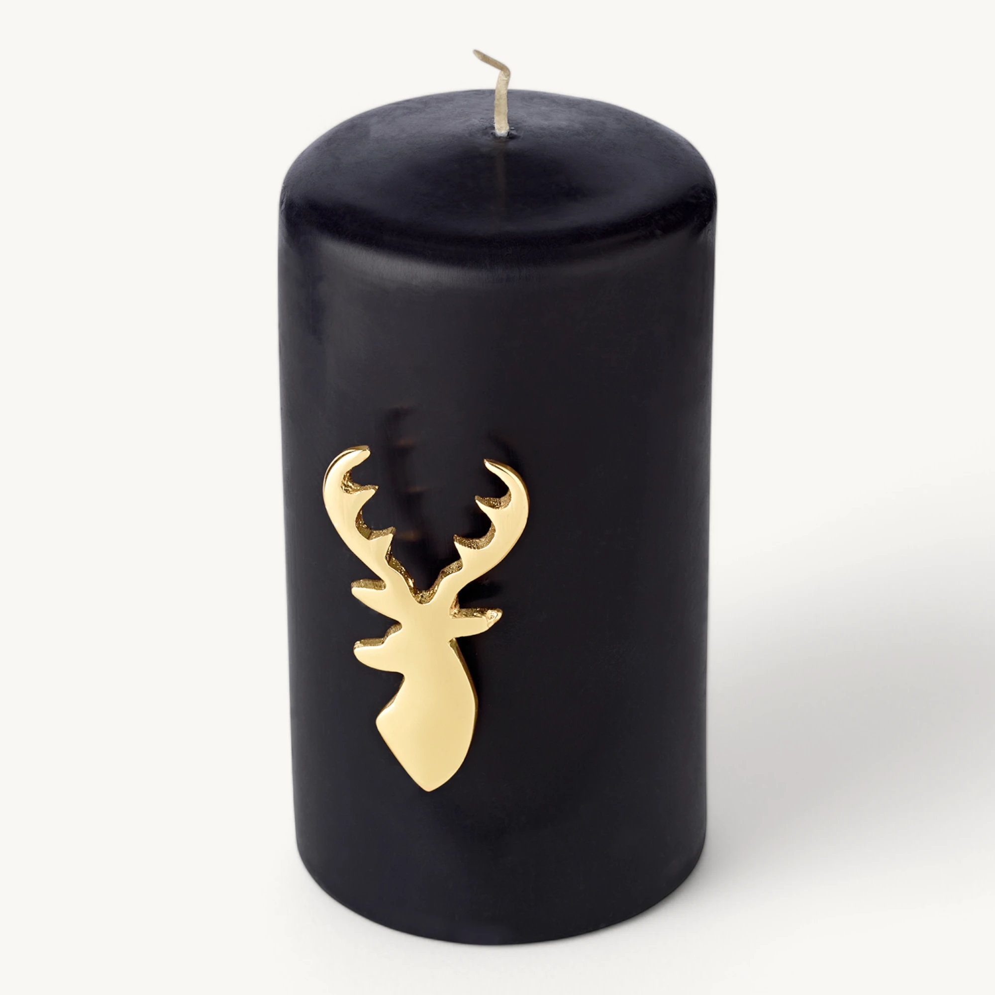 4er-Set Kerzenpin Risa (Höhe 7 cm), goldfarben, Aluminium vernickelt
