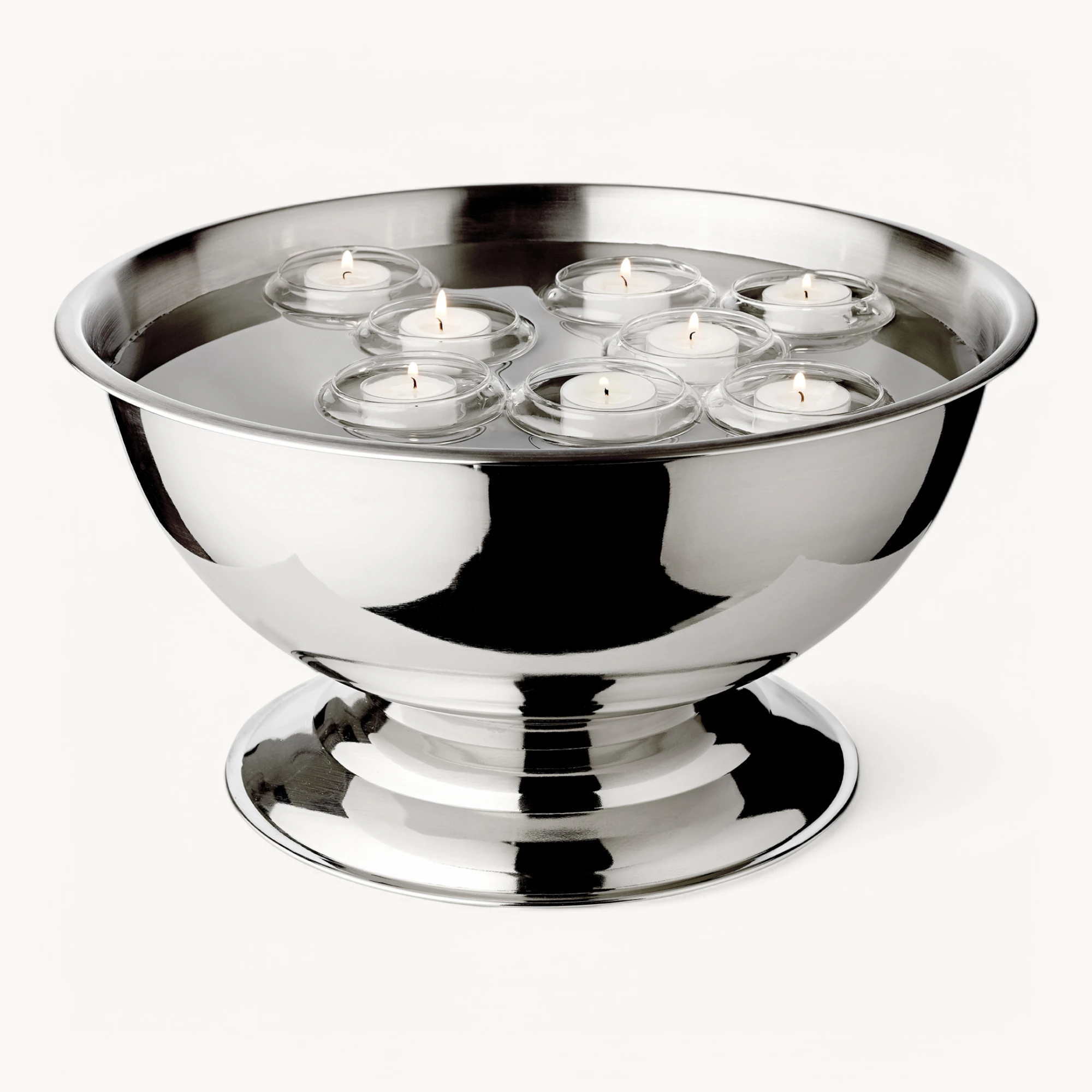 Flaschenkühler Cara (Höhe 21 cm, Ø 40 cm), Edelstahl, hochglanzpoliert Flaschenkühler Cara (Höhe 21 cm, Ø 40 cm), Edelstahl, hochglanzpoliert