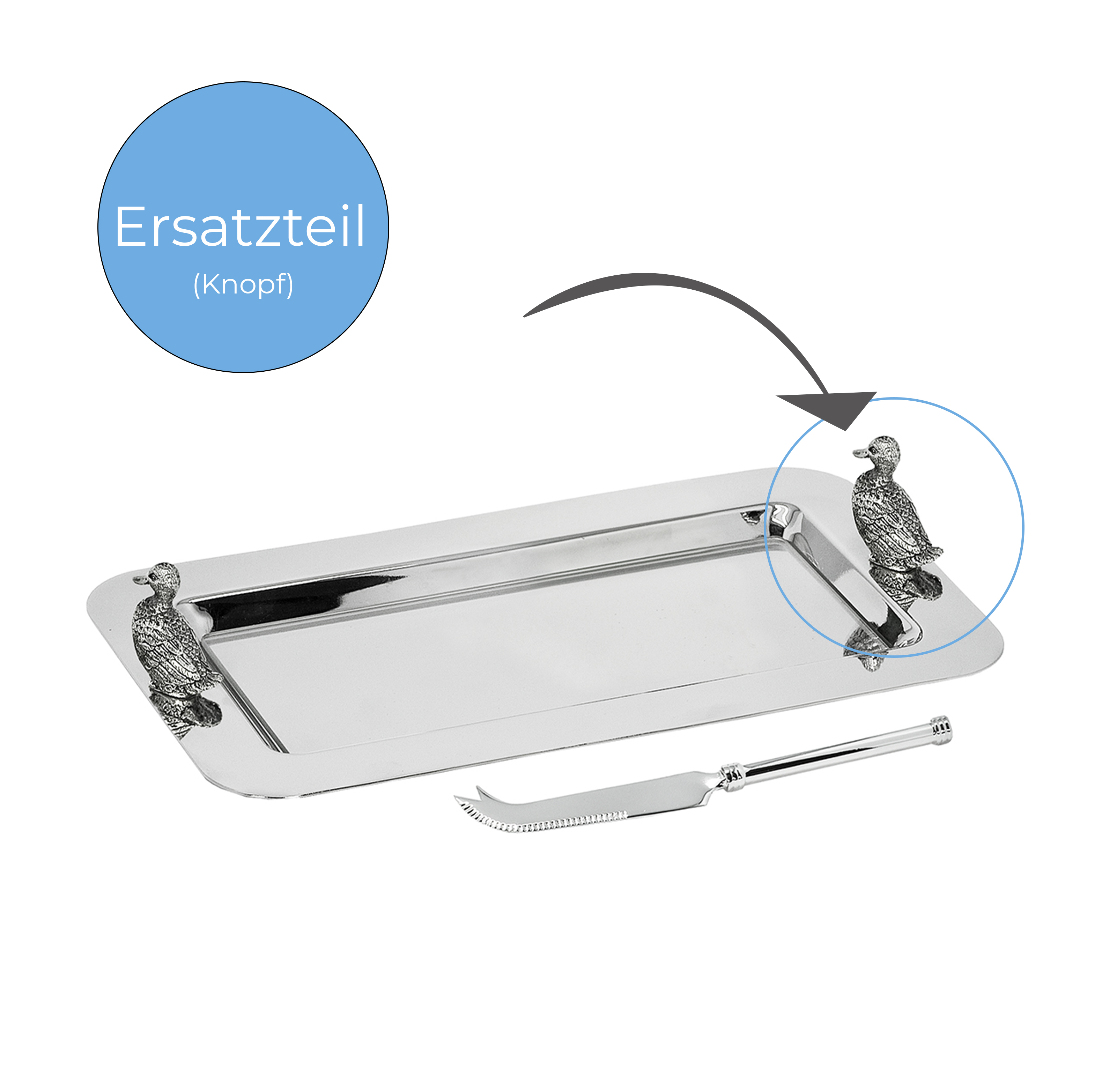 0604 Entenknopf stehend zu 3759