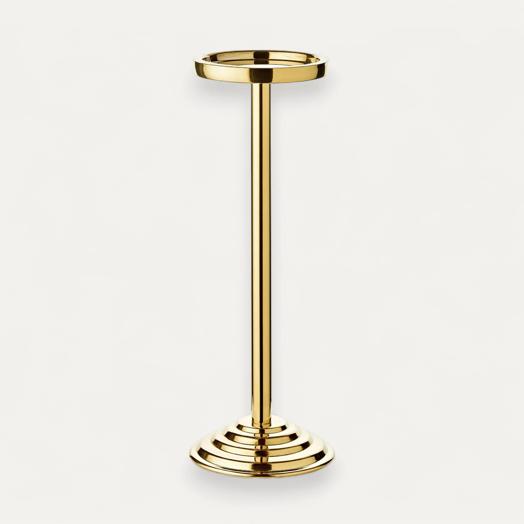 Flaschenkühler Capri (Höhe 83 cm, Ø 23 cm) inkl. Ständer, goldfarben, gemustert, Edelstahl Flaschenkühler Capri (Höhe 83 cm, Ø 23 cm) inkl. Ständer, goldfarben, gemustert, Edelstahl
