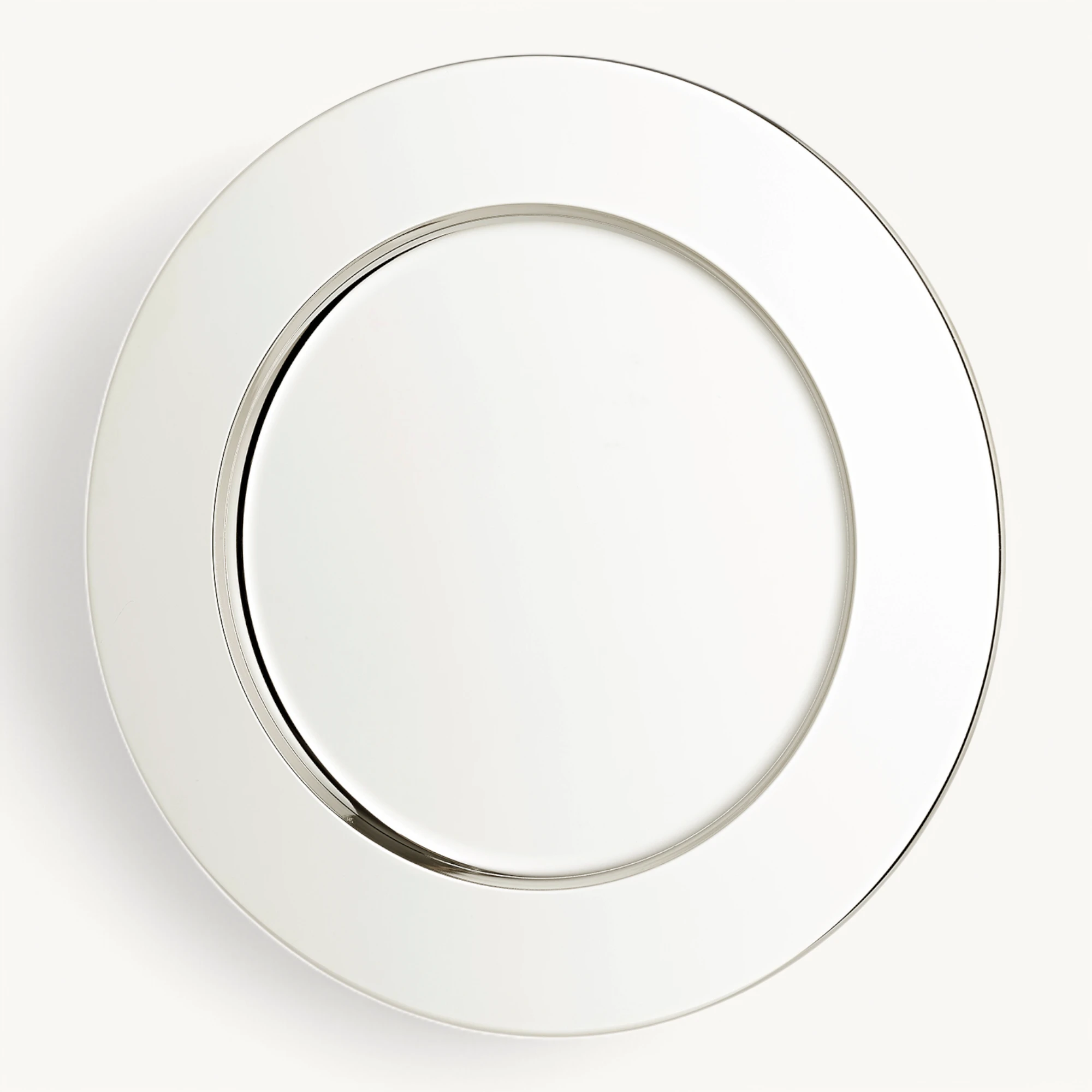Platzteller Carla (Ø 30 cm), rund, versilbert