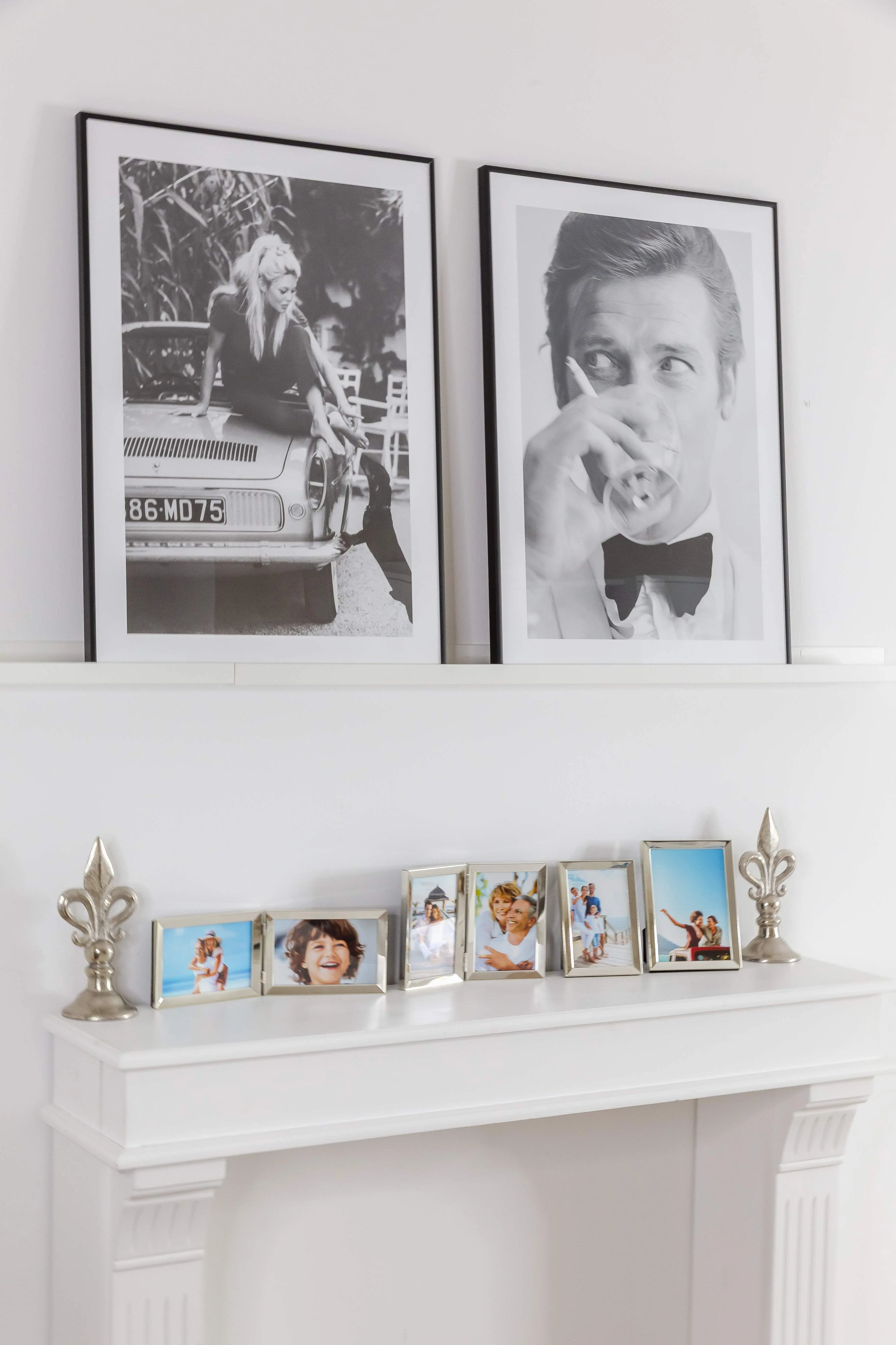 Doppelrahmen Livorno (10x15 cm) vertikal, edel versilbert, anlaufgeschützt