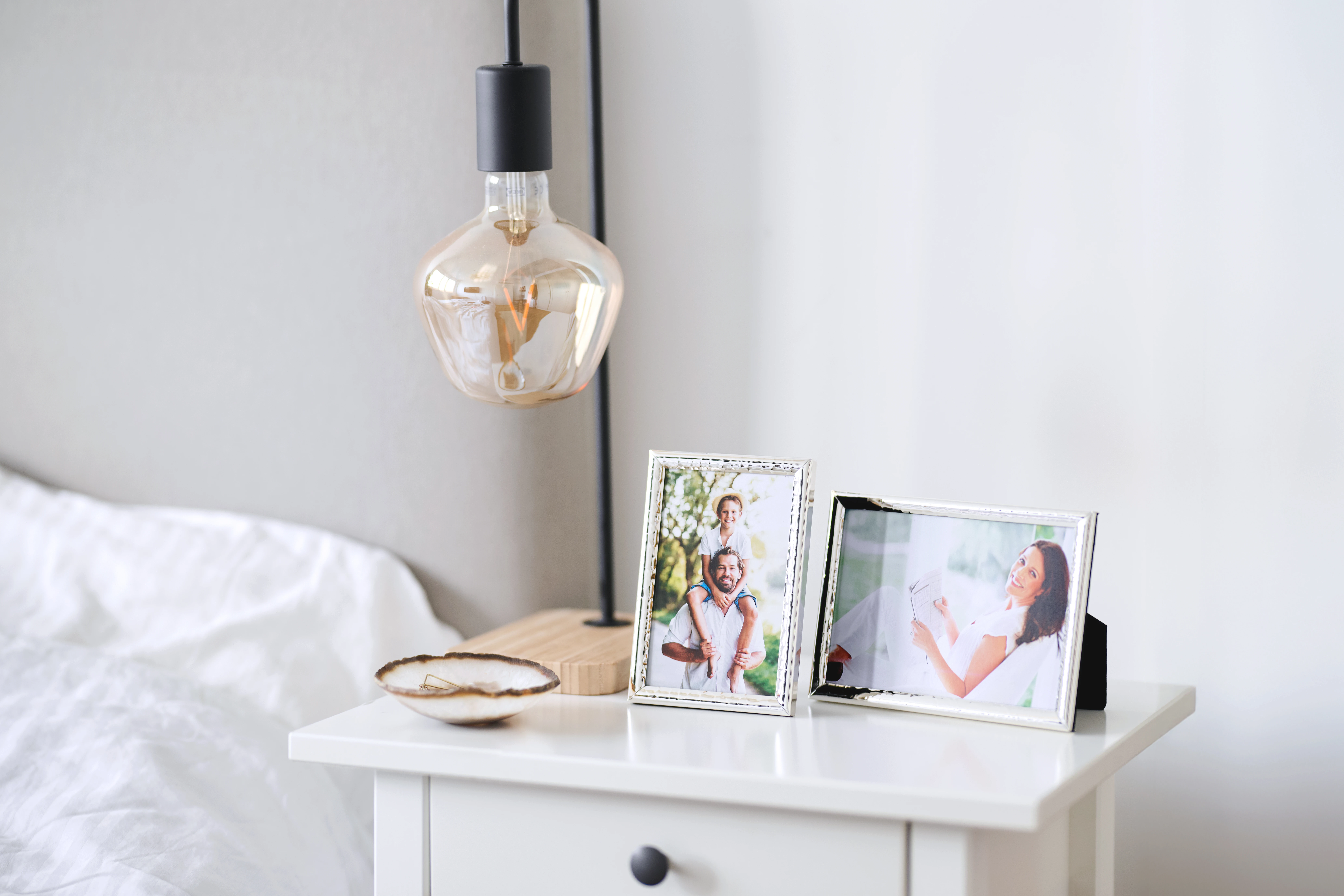 Bilderrahmen Riga (10x15 cm), edel versilbert, anlaufgeschützt, mit Aufhänger