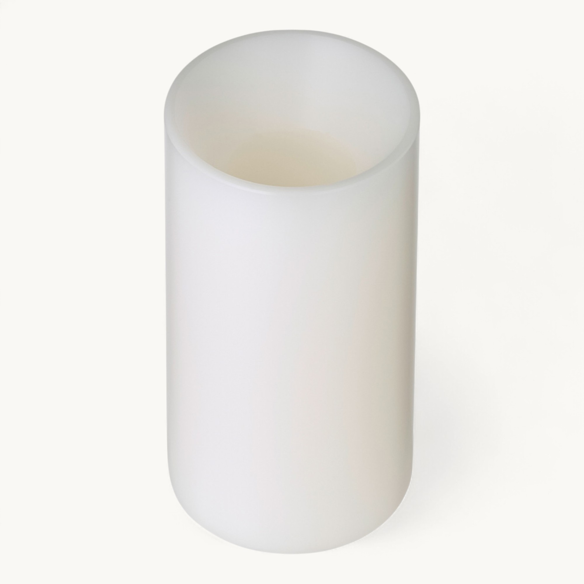 Dauerkerze Cornelius Deep (Höhe 15 cm, ø 8 cm), weiß, Teelichthalter hitzebeständig 90° Dauerkerze Cornelius Deep (Höhe 15 cm, ø 8 cm), weiß, Teelichthalter hitzebeständig 90°