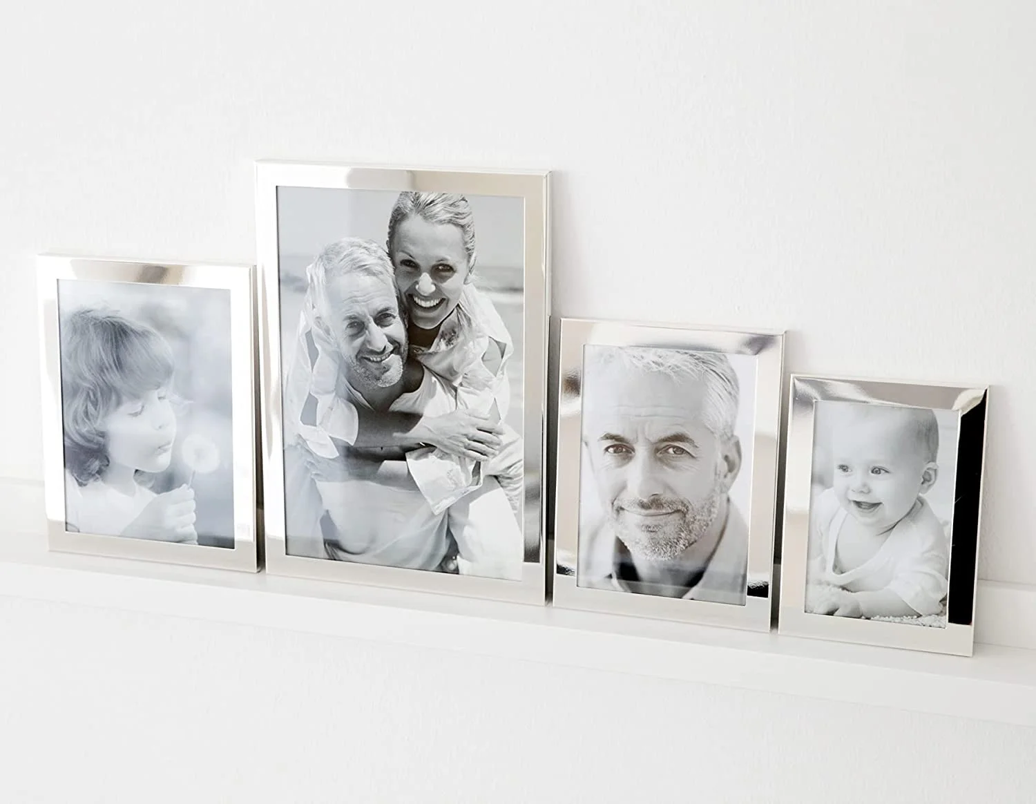 Bilderrahmen Prato (13x18 cm), edel versilbert, anlaufgeschützt, 2 Aufhänger Bilderrahmen Prato (13x18 cm), edel versilbert, anlaufgeschützt, 2 Aufhänger