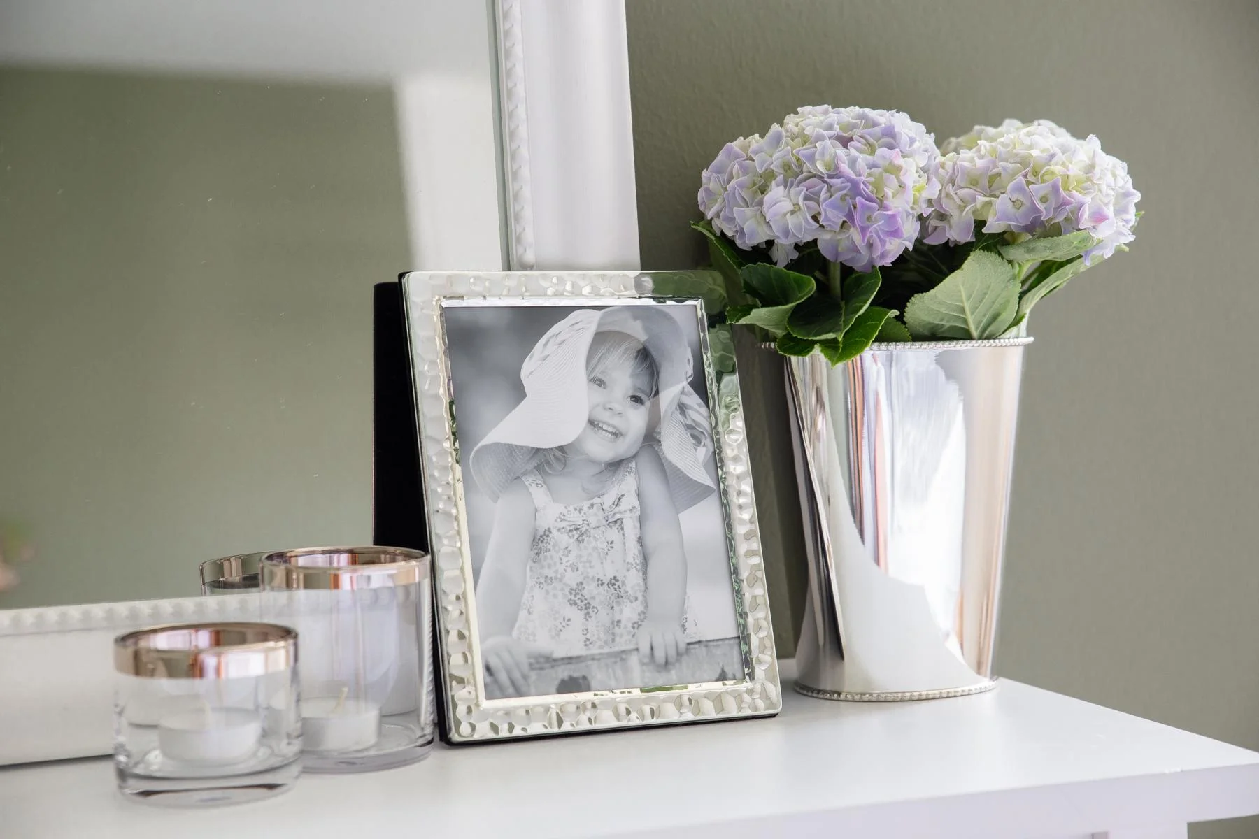 Vase Perla (Höhe 16 cm), schwerversilbert Vase Perla (Höhe 16 cm), schwerversilbert