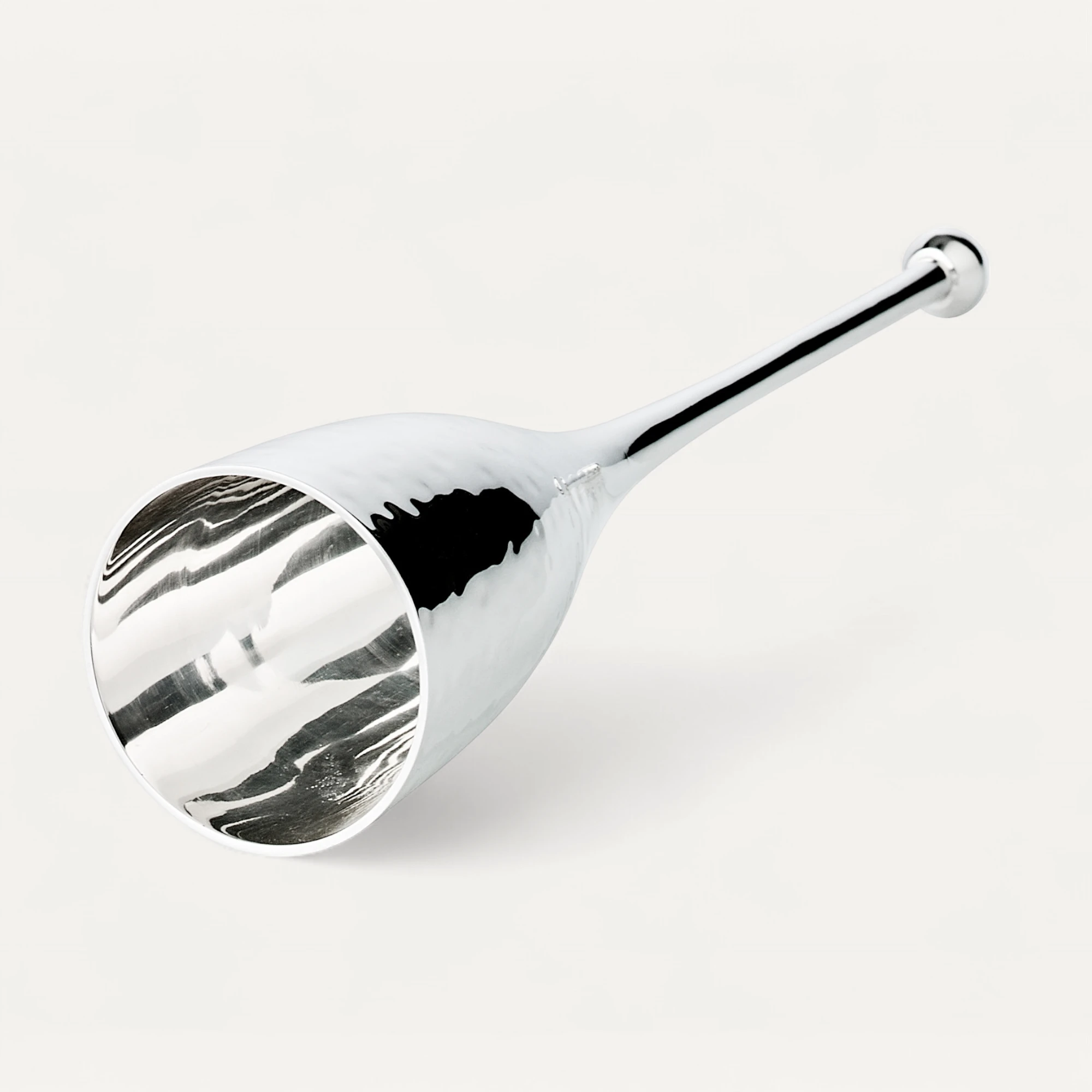 4er-Set Sektkelch Didi (Höhe 23 cm, Füllmenge 200 ml), gehämmert, edel versilbert