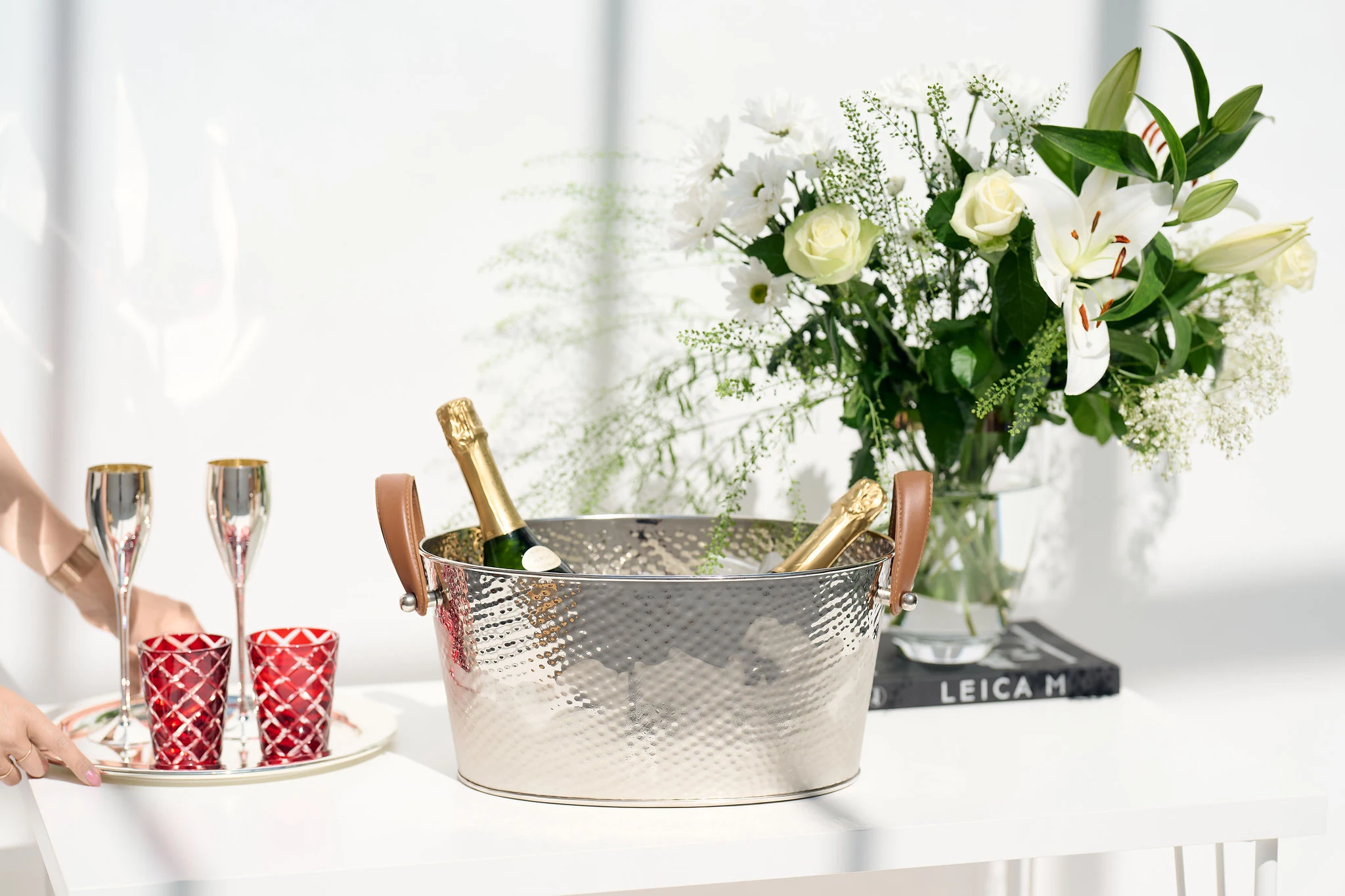 6er-Set Kristallgläser Dio (Höhe 10 cm, Füllmenge 230 ml), rubinrot, handgeschliffenes Glas 6er-Set Kristallgläser Dio (Höhe 10 cm, Füllmenge 230 ml), rubinrot, handgeschliffenes Glas