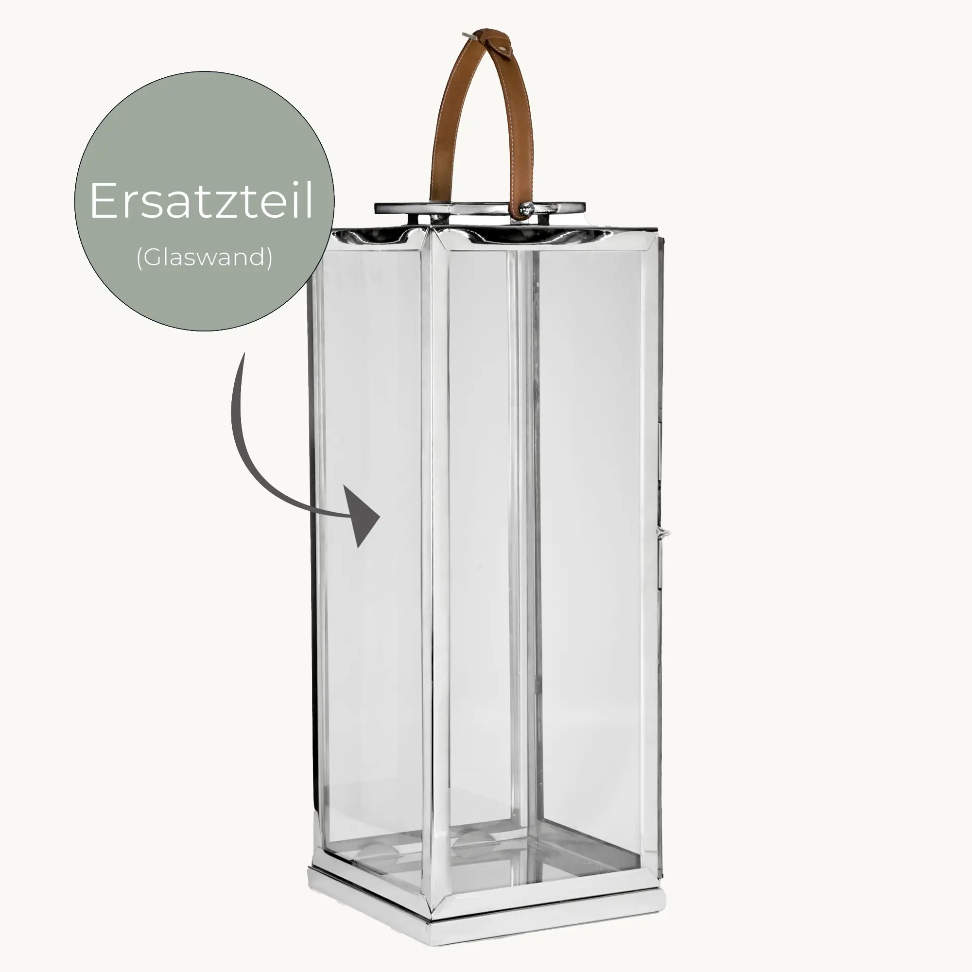 Ersatzglas (Tür) für 7422*