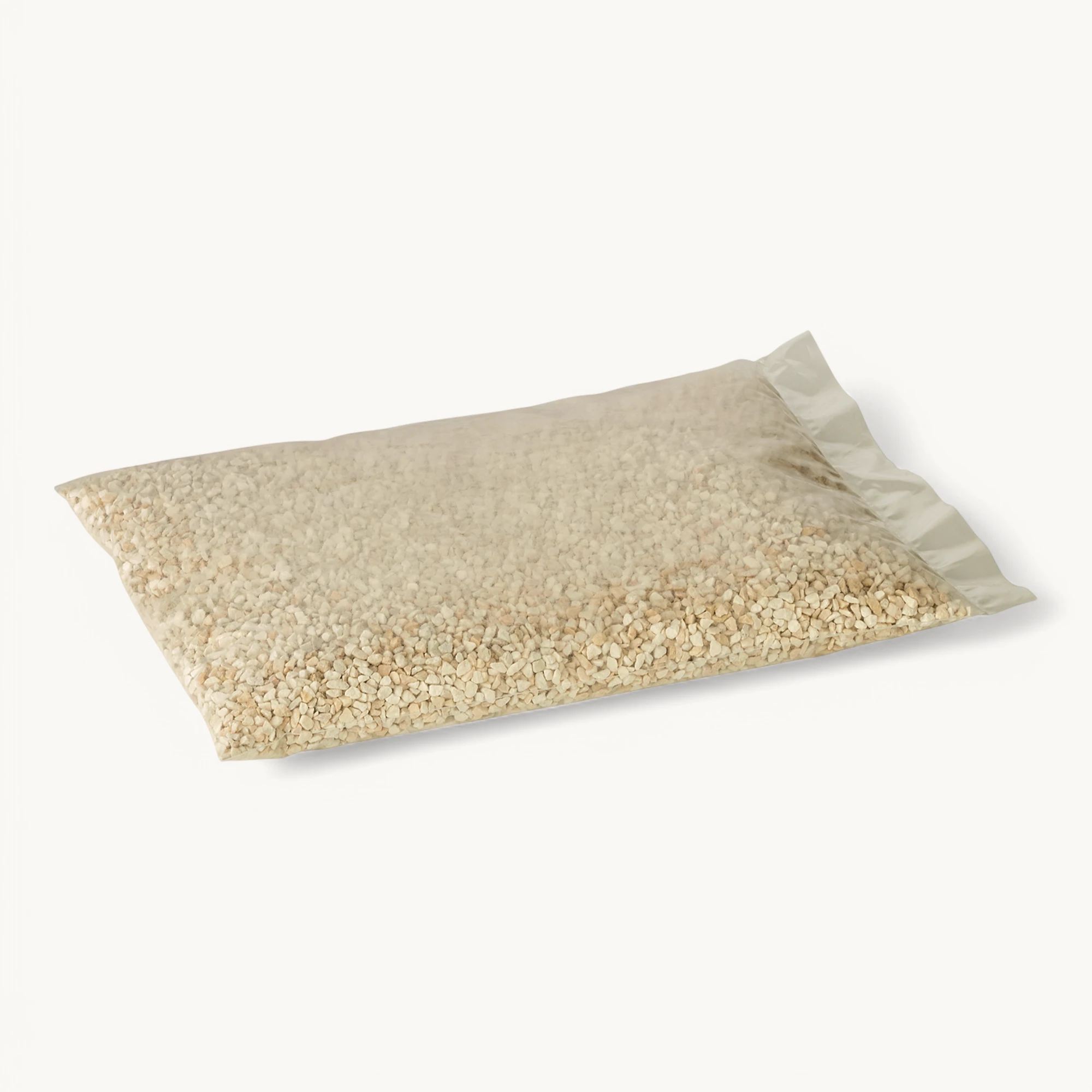 Dekogranulat Dekosteine (2-3 mm), 2 kg, Farbe Creme, warme Farbe, wasserfest, staubfrei