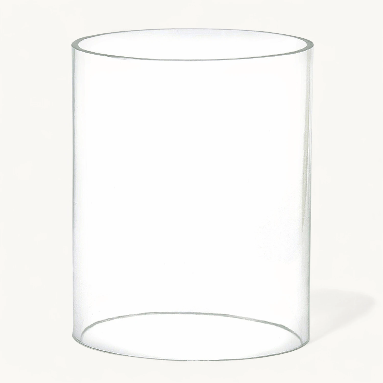 Kerzenglas Höhe 10 cm, Durchmesser 8 cm, Ersatzglas zu  Adventskranz Rimini 0189