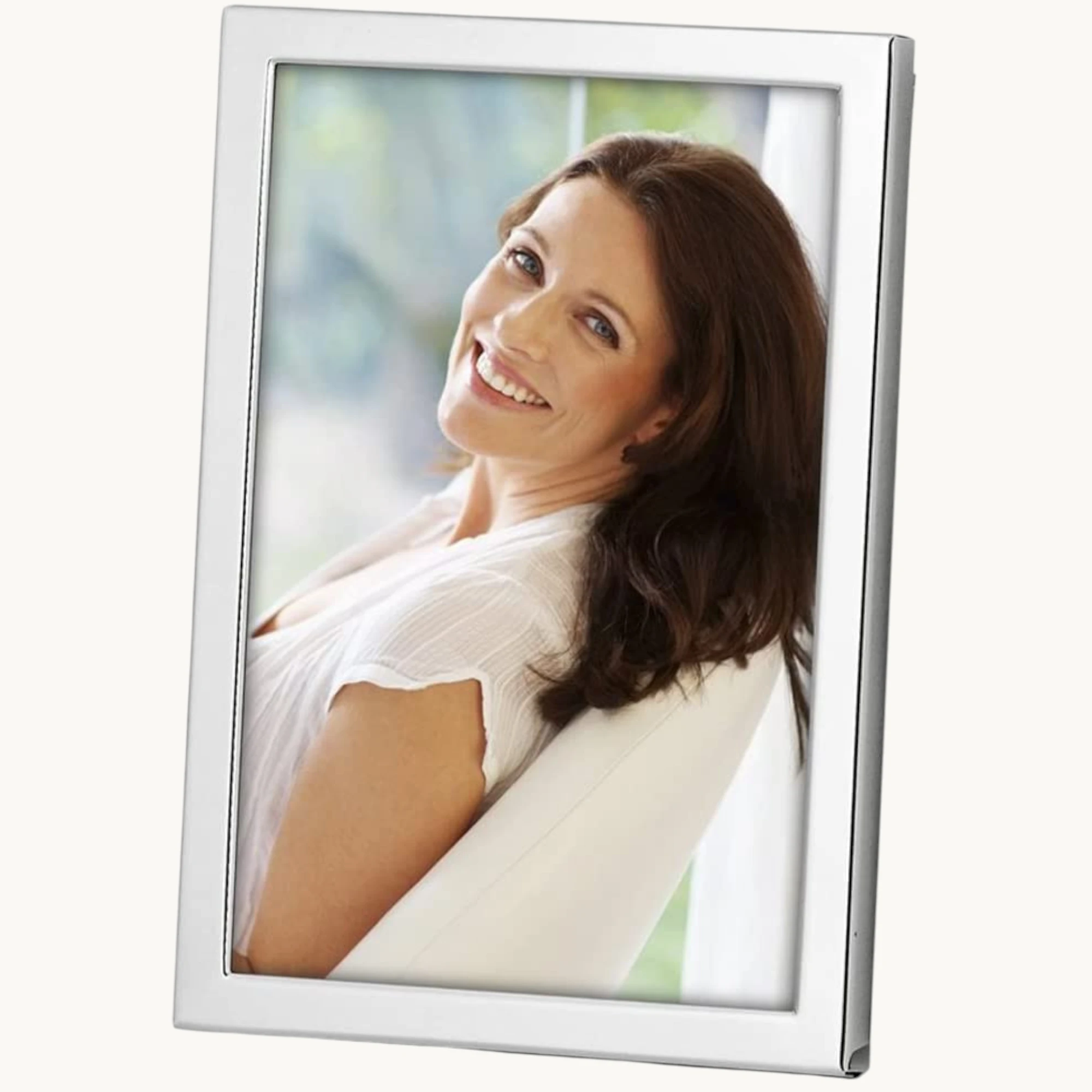 Bilderrahmen Bergamo (10x15 cm), edel versilbert, anlaufgeschützt, 2 Aufhänger Bilderrahmen Bergamo (10x15 cm), edel versilbert, anlaufgeschützt, 2 Aufhänger