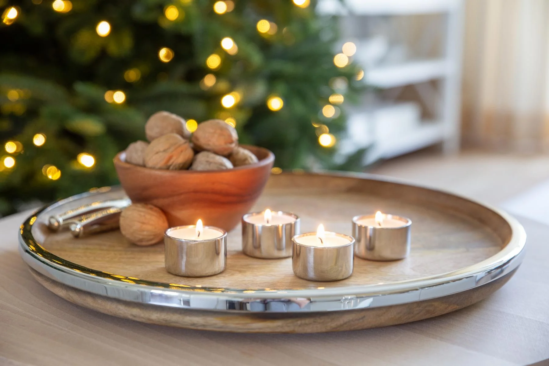 4er-Set Teelichthalter Franz (Höhe 2,5 cm), silberfarben, Edelstahl, hochglanzpoliert 4er-Set Teelichthalter Franz (Höhe 2,5 cm), silberfarben, Edelstahl, hochglanzpoliert