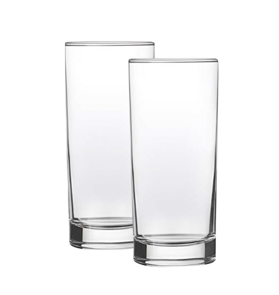 SALE 2er-Set Trinkglas Alina (Höhe 14,5 cm, Füllmenge 300 ml), spülmaschinenfest