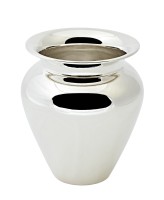 Vase Antonia, schwerversilbert, Höhe 26 cm, Durchmesser 23 cm, Öffnung Durchmesser 15 cm